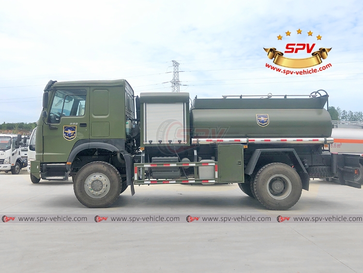 5,000 Litres Helicopter Refueling Truck Sinotruk(4x4) - LS